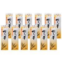 あすつく 送料無料 福徳長酒類 博多の華 麦 25度 パック 1800ml 1.8L×12本 | リカーBOSS