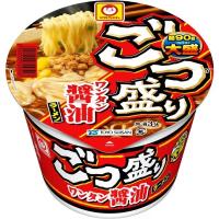 送料無料 東洋水産 マルちゃん ごつ盛り ワンタン醤油ラーメン 117g×1ケース/12個 | リカーBOSS