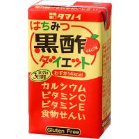 送料無料 タマノイ酢 はちみつ黒酢ダイエット 125ml 紙パック 4ケース(96本) | リカーBOSS