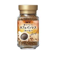 5/5限定全品+3％ 送料無料 インスタントコーヒー 送料無料 UCC上島珈琲 おいしいカフェインレスコーヒー 瓶  45g×24個 | リカーBOSS