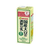 送料無料 マルサンアイ 国産大豆の調整豆乳 パック 200ml×1ケース/24本 | リカーBOSS