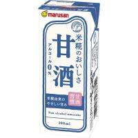 送料無料 マルサンアイ あまざけ 甘酒 パック 200ml×1ケース/24本 | リカーBOSS