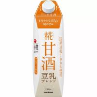 送料無料 マルコメ プラス糀 糀甘酒 LL 豆乳ブレンド 1000ml 1L×1ケース/6本 | リカーBOSS