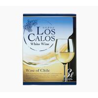 送料無料 ロスカロス 3000ｍl 3L 4本 ［白/やや辛口/スペイン] 【ご注文は8本まで一個口配送可能】 BIB 箱ワイン BOXワイン バックインボックス | リカーBOSS