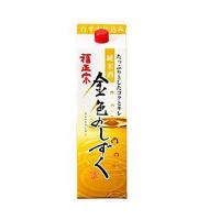 4/28限定+3％ 送料無料 福光屋 福正宗 金色のしずく 純米酒 1800ml 1.8L×6本 | リカーBOSS