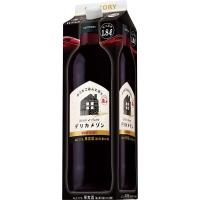 5/12限定+3％ あすつく サントリー デリカメゾン デリシャス 濃いめ 赤 パック 1800ml 1.8L 1本 wine | リカーBOSS