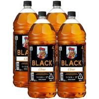 あすつく 送料無料 ニッカ ブラックニッカ クリア 4L 4000ml×4本  whisky ウィスキー | リカーBOSS 2号店