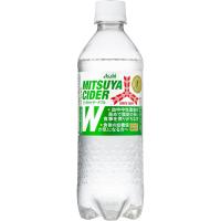 あすつく 送料無料 アサヒ 三ツ矢サイダー W ダブル トクホ 485ml×2ケース/48本 | リカーBOSS 2号店