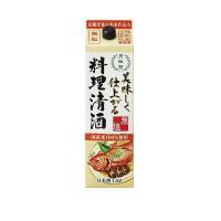 送料無料 料理酒  無塩 月桂冠 美味しく仕上がる料理清酒 パック1800ml 1.8L×6本 | リカーBOSS 2号店