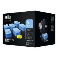 BRAUN ブラウン 電気シェーバー アルコール洗浄液 メンズシェーバー用 交換用 6個入 CCR6 CR | リトルスプリング