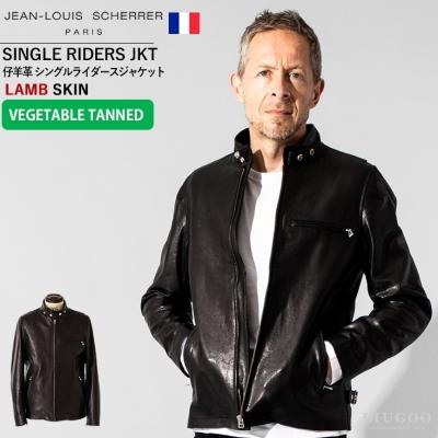 jean－louis scherrer 商品一覧 - 本革レザージャケットの