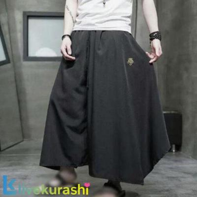 Hamu様限定】気高し（ケタカシ）メンズ羽織り袴風ワイドパンツ上下