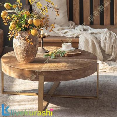 切り株　サイドテーブル 2個 楽天市場】サイドテーブル 切り株ヴィンテージデザイン ラフさが