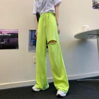 ゆるっとかっこよく ストリートスタイルに ダメージ スウェットパンツ M Xl 送料無料 レディース春夏 Retel 通販 Yahoo ショッピング