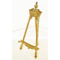 アンティーク ディスプレイ スタンド 皿立て 真鍮　大 Amazon.co.jp: わにぞう 真鍮皿立て L 直径24cm～33cmのお皿向け