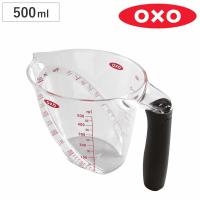 OXO 計量カップ 500ml アングルドメジャーカップ 中 （ メジャーカップ キッチンツール 食洗機対応 電子レンジ対応 ） | リビングート ヤフー店