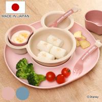 離乳食 食器 セット ミッキーマウス ミニーマウス ワンプレート プレート付 ベビー ディズニー 日本製 （ ミッキー ミニー Disney 食洗機対応 レンジ対応 ） | リビングート ヤフー店