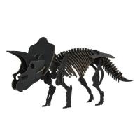 トリケラトプス パズル 恐竜 紙製 Dinosaurシリーズ 立体パズル 組立 工作キット ペパークラフト ペーパーアート キット お弁当グッズのカラフルボックス 通販 Yahoo ショッピング