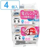 ウェットシート 激落ちくん 水の激落ちシート 電子レンジ＆冷蔵庫 20枚 4個入 （ レック 水の激落ちくん 電子レンジ 冷蔵庫 ウェット シート 20枚ｘ4 ） | リビングート ヤフー店