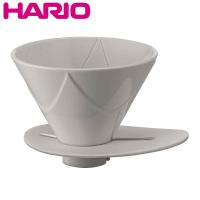 ハリオ 1回抽出ドリッパー V60 1〜2杯用 MUGEN セラミック VDMU-02-CW （ HARIO 食洗機対応 コーヒードリッパー コーヒーブリューワー ） | リビングート ヤフー店