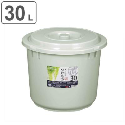 3個セット‼️漬物容器 30型 押しフタ付き 漬物樽 4973221010119lh.jpg