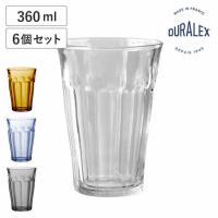DURALEX デュラレックス グラス 6個セット 360ml PICARDIE ピカルディ 強化ガラス （ コップ 食洗機対応 電子レンジ対応 食器 ガラス ガラスコップ ガラス製 ） | リビングート ヤフー店