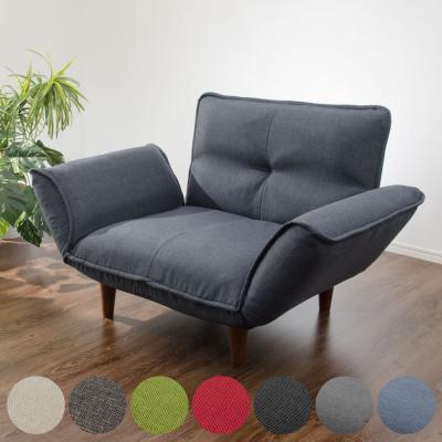 デニムソファ 一人掛け リクライニング（家具、インテリア用品）の
