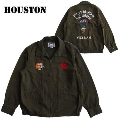 ヒューストン　ベトナムジャケット Mサイズ　ベトジャン　月桂樹ボタン ヒューストンベトナムジャケット Mサイズベトジャン月桂樹ボタン