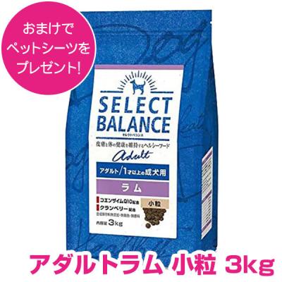 セレクトバランス ラム 3kg（犬の大きさ：小型）のおすすめ人気