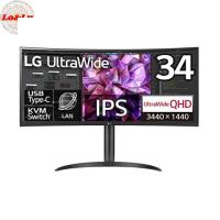 LG モニター ディスプレイ 34WQ75C-B 34インチ/曲面型ウルトラワイド(3440×1440 | Lo&Lu