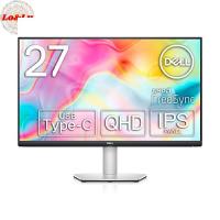 Dell S2722DC 27インチ モニター (3年間無輝点交換保証/QHD/IPS非光沢/USB Type-C・ HDMIx2/sRGB 99%/縦横回転・高さ調整/4ms/75Hz/AMD FreeSync/スピーカー付) | Lo&Lu