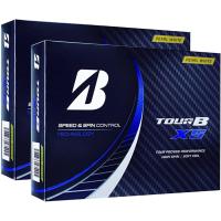 ２ダース BRIDGESTONE(ブリヂストン)ゴルフボール TOUR ツアー B XS 2022年モデル 12球入 (XS_パールホワイト_２ダース) | Lo&Lu