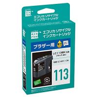 エコリカ ブラザー LC113BK対応リサイクルインク ブラック ECI-BR113B 残量表示対応 | Lo&Lu