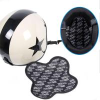 ヘルメット インナー ライナー パッド 吸水速乾 冷感 清潔 COOLMAX素材 両面テープタイプのマジックテープ付き | Lo&Lu