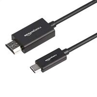 ベーシック USB-C-HDMIケーブルアダプタ プレミアムアルミニウム Thunderbolt 3対応 4K@60Hz 1.8m ブラック | Lo&Lu