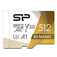 SP Silicon Power シリコンパワー microSD カード 512GB【Nintendo Switch 動作確認済】 4K対応 class10 UHS-1 U3 最大読込100MB/s 3D Nand SP512GBS | Lo&Lu