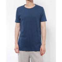 アクアスキュータム Aquascutum エジプト綿Tシャツ （ネイビー） | ブランド公式 LOCOMALL ロコモール