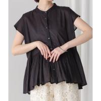 ブージュルード Bou Jeloud ボイルタックバンドカラーブラウス （BLACK） | ブランド公式 LOCOMALL ロコモール