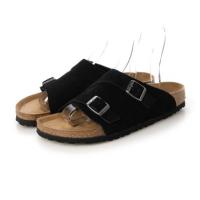 ビルケンシュトック BIRKENSTOCK Zurich Suede【ナロー幅】ユニセックス （ブラック） | ブランド公式 LOCOMALL ロコモール