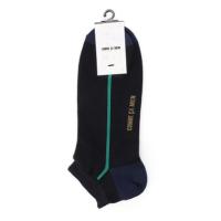 コムサメン COMME CA MEN コムサメン センターライン柄 アンクル丈ソックス （コン） | ブランド公式 LOCOMALL ロコモール