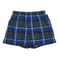 コムサメン COMME CA MEN コムサメン マドラスチェック ストレッチトランクス 【返品不可商品】 （ブルー） | ブランド公式 LOCOMALL ロコモール