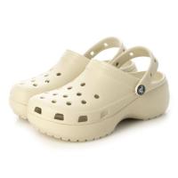 クロックス crocs レディース 厚底サンダル CLASSIC PLATFORM CLOG 206750  (ベージュ) | ブランド公式 LOCOMALL ロコモール