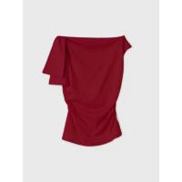 エイミーイストワール EIMY ISTOIRE ASYMMETRY RIBBON TOPS （RED） | ブランド公式 LOCOMALL ロコモール