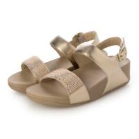 フィットフロップ fitflop LULU CRYSTAL EMBELLISHED BACK-STRAP SANDALS （Latte Beige） | ブランド公式 LOCOMALL ロコモール