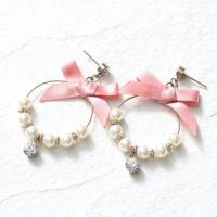 ジュネビビアン Genet Vivien スイングリングピアス （ピンク） | ブランド公式 LOCOMALL ロコモール