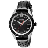 モンブラン Montblanc タイムウォーカー メンズ 時計 116061 自動巻 ブラック カーフ革 スイス （ブラック） | ブランド公式 LOCOMALL ロコモール