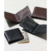 MURA 本革 二つ折り 財布 本革 レザー 小銭入れなし スリム 二つ折り財布 （ブラック） | ブランド公式 LOCOMALL ロコモール