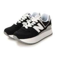 ニューバランス New Balance 新作 レディース 厚底 スニーカー 574+ WL574Z  (ブラック) | ブランド公式 LOCOMALL ロコモール