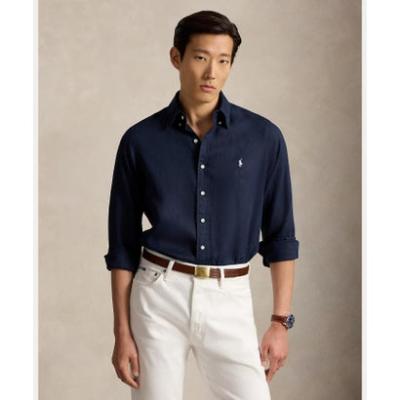 POLO RALPH LAUREN メンズシャツ、カジュアルシャツ（素材：麻、リネン