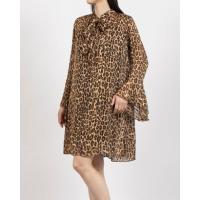 リナシメント RINASCIMENTO レオパードボウタイワンピース （var.Nero） | ブランド公式 LOCOMALL ロコモール